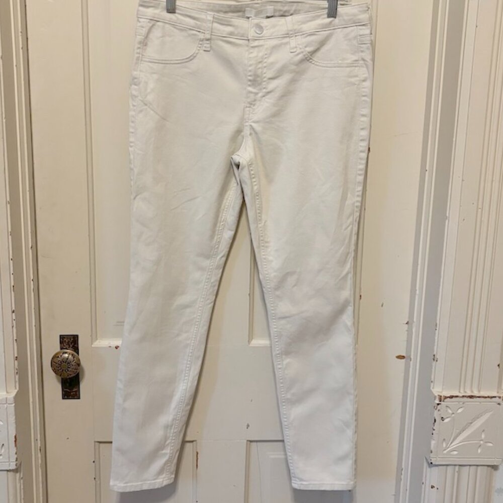 H&M Skinny Jeans | Cream | 10